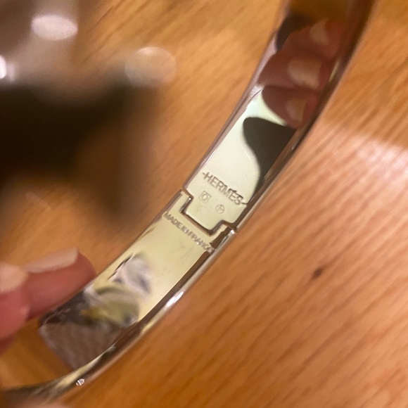 Hermes Clic H Bracelet in Blue - Picture 6 of 6